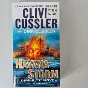 Cussler, Havana Storm. Bundle any 3 paperbacks for $15.